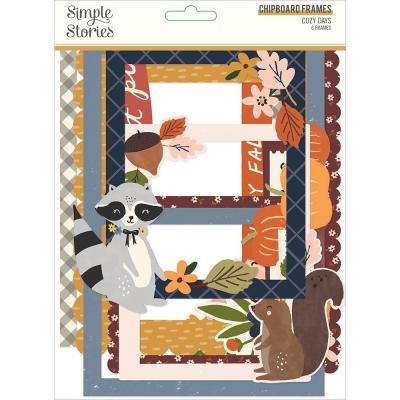 Simple Stories Cozy Days - Chipboard Frames